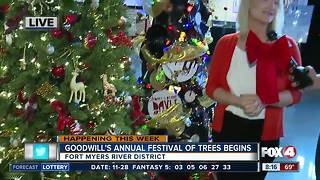 Goodwill's 11th annual Festival of Trees begins -- 8am live report