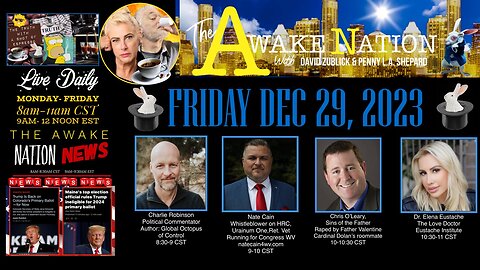 The Awake Nation 12.29.2023 Open AI Sued For Copyright Infringement!