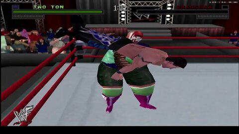 WWF Attitude PS1: vs match 8