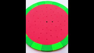 🍉 Satisfying Melon with Kinetic Sand ASMR #shorts