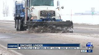 2019's wacky weather caused some counties to deplete their snow removal budgets