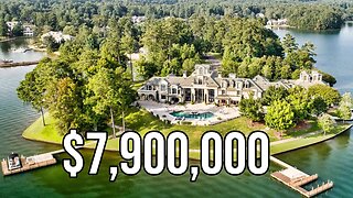 $7,900,000 The Most Iconic Home in Lake Martin | Mansion Tour
