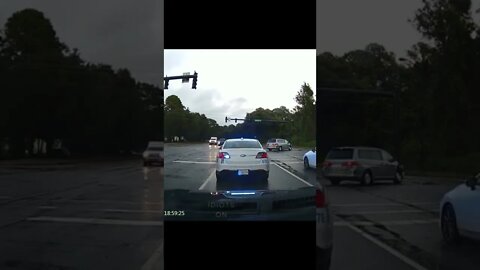 Instant Police Justice For Impatient Driver #instantkarma