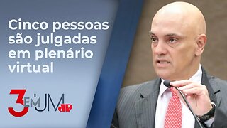 Alexandre de Moraes defende condenar réus do 8 de Janeiro por até 17 anos de prisão