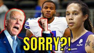 Micah Parsons COWARDLY APOLOGIZES for SLAMMING Joe Biden & Brittney Griner TRADE with Russia!