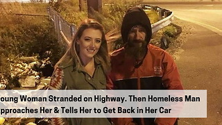 Homeless Man Spends Last $20 to Fill Gas Tank