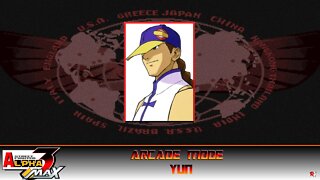 Street Fighter: Alpha 3 Max: Arcade Mode - Yun