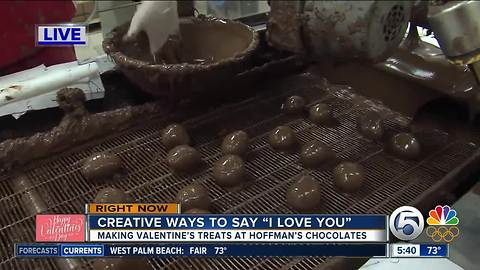 Hoffman's Chocolates churns out sweet treats for Valentine's Day
