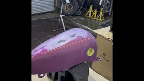 92 Softail skins Kandy magenta