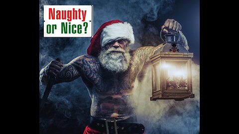 Santa Big Bad Brother Visits, A Christmas bad Naughty list #short Music Video 2023