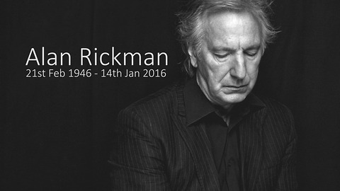 Alan Rickman: A Tribute | R.I.P.