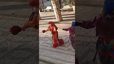 DANÇARINOS SUPER NINJAS DA CARRETA DA ALEGRIA FURACÃO, DANÇANDO FOFÃO, O MÁSKARA, BEN10 E PATATI