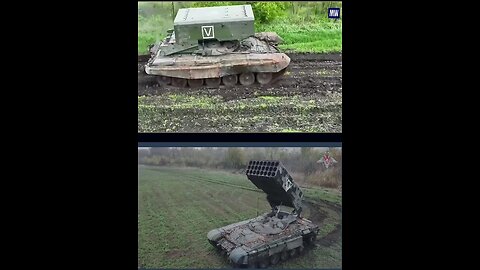 TOS-1A Solntsepyok in denazification combat action
