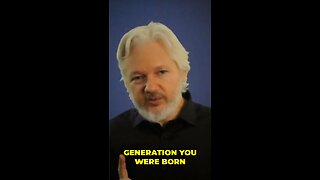 ►🚨▶◾️ Julian Assange: 'We are the last generation...'