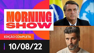 BOLSONARO X GAGLIASSO - MORNING SHOW - 10/08/22