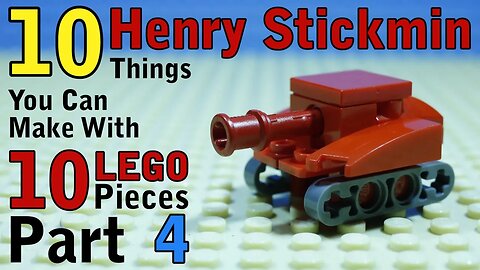 10 Henry Stickmin Things You Can Make With 10 Lego Pieces Part 4