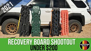 SUB $200 RECOVERY BOARD SHOOTOUT | EXITRAX, SMITTYBILT, GO TREAD, VICOFFROAD, FIREBUG | OVERLANDING