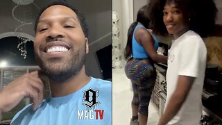 "U Gone Stand Here All Day" Mendeecees Catches Son Staring At The Chef's Yamz! 🍑