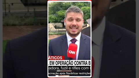 PF apreende fuzil, submetralhadora e rifles em operação contra bolsonaristas | @shortscnn