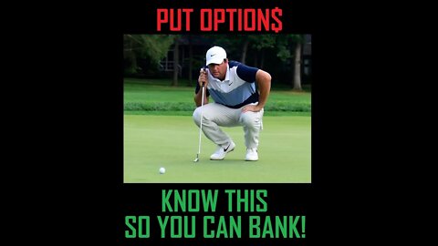 PUT OPTIONS BASICS, LINK IN THE DESCRIPTION