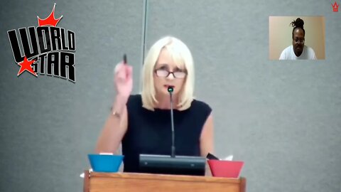Karen Recites N.W.A. "F*** Tha Police" Lyrics At School Board Meeting!