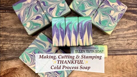 How to Make ✨THANKFUL✨ Cold Process Goat Milk Soap + Hanger Swirl | Ellen Ruth Soap