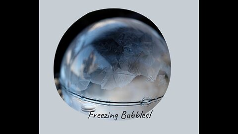 Freezing Bubbles