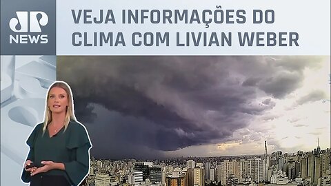 Pancadas de chuva devem acontecer em quase todo território brasileiro | Previsão do Tempo
