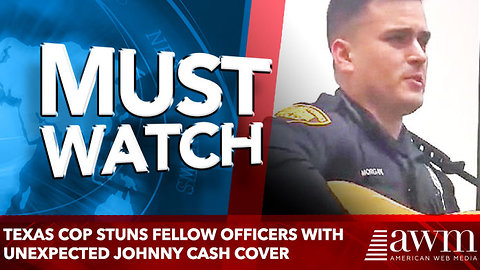 TEXAS COP STUNS FELLOW OFFICERS WITH UNEXPECTED JOHNNY CASH COVER