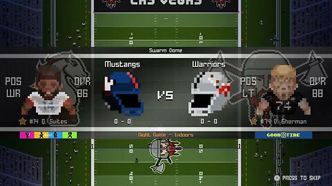 L:1-5- Denver Mustangs (0-0) @ Las Vegas Warriors (0-0) - Legend Bowl - Intros / Coin Toss