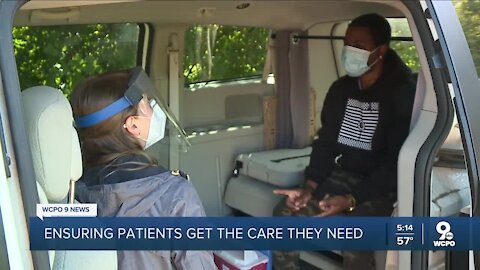 Injection van ensures patients get care despite the pandemic