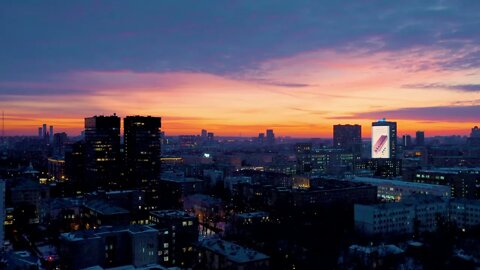 A Quick Valentine's Day Sunset from Moscow