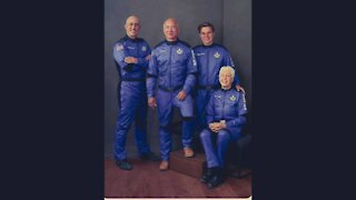 BuzzedBright Blue Origin launch 7/20/2021
