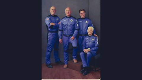 BuzzedBright Blue Origin launch 7/20/2021