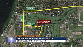 "It felt like we were getting nuked," Witnesses say a home is destroyed after McCall explosion