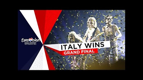 Måneskin from Italy wins the Eurovision Song Contest 2021!