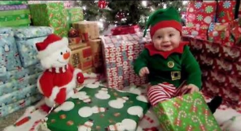 Funny Christmas Baby Fails Compilation 2018 - A Jolly Festive Fails Baby Video