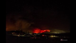 Timelapse video of Telegraph Fire