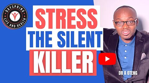 Stress, the Silent Killer #droteng #stress