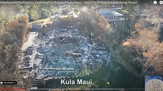 Kula Maui Fires Aug 8th Multiple Footage & Drone Analysis By TrueOutlawPatriot