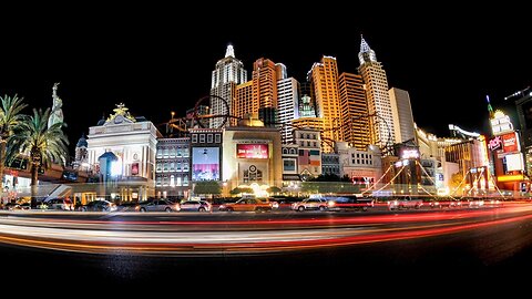 5 pm New Year's Eve traffic, weather conditions near the Las Vegas Strip