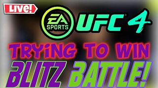 I ACTUALLY BEAT UFC4 BlitzBattle *LIVE*