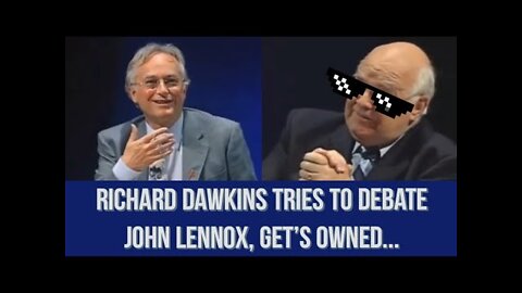 Richard Dawkins gets owned by John Lennox