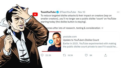 YouTube To Remove Dislike Count