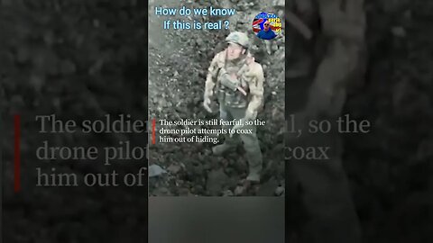 Russian soldier surrenders?