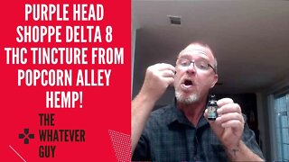 Purple Head Shoppe Delta 8 THC Tincture from Popcorn Alley Hemp!