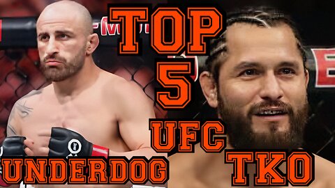 Top 5 UFC underdogs Knockouts of All Time #ufc#mma