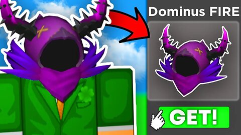 🤩 Roblox IS GIVING YOU The DOMINUS FIRE For FREE!?...