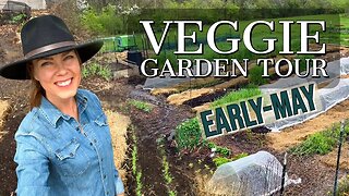 Vegetable Garden Tour Early-May 2022: Zone 6a, Ohio