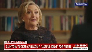 Hillary Clinton and the Fake News are scared to death for the Tucker Carlson's interview with Putin